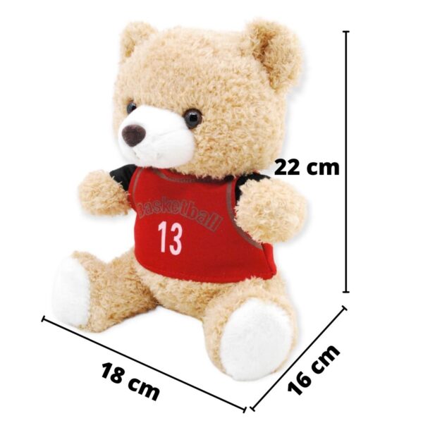 peluche de oso playera roja 2