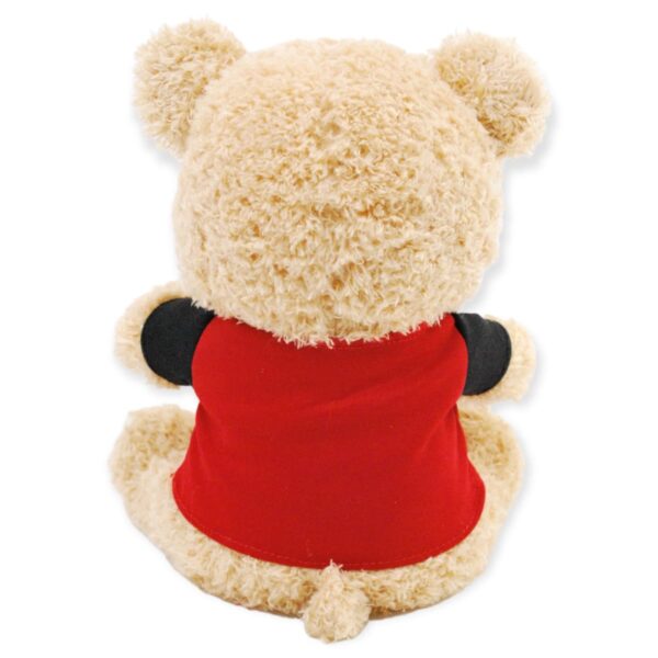 peluche de oso playera roja 4