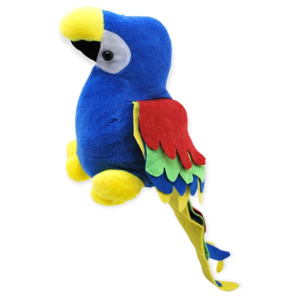 peluche de perico azul 2