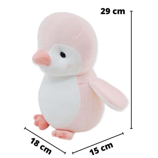 peluche de pinguino rosa 2