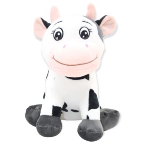 peluche de vaca sonriente 24 cm