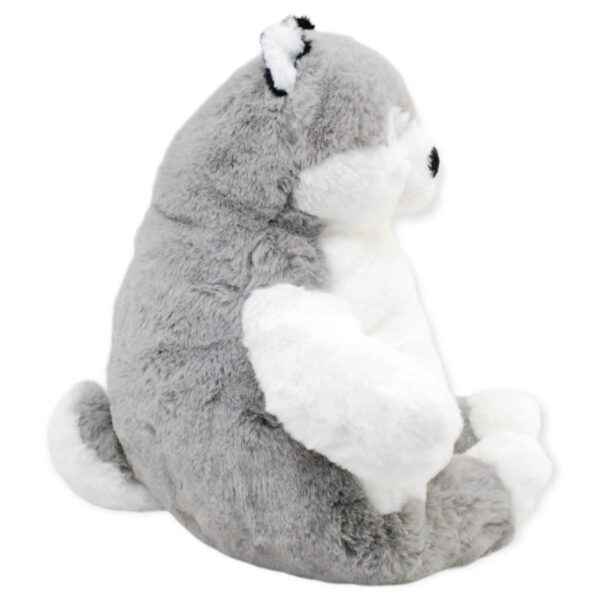 peluche husky de lado