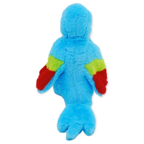 perico de peluche azul con sonido 4