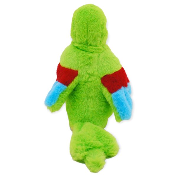 perico de peluche verde con sonido 4