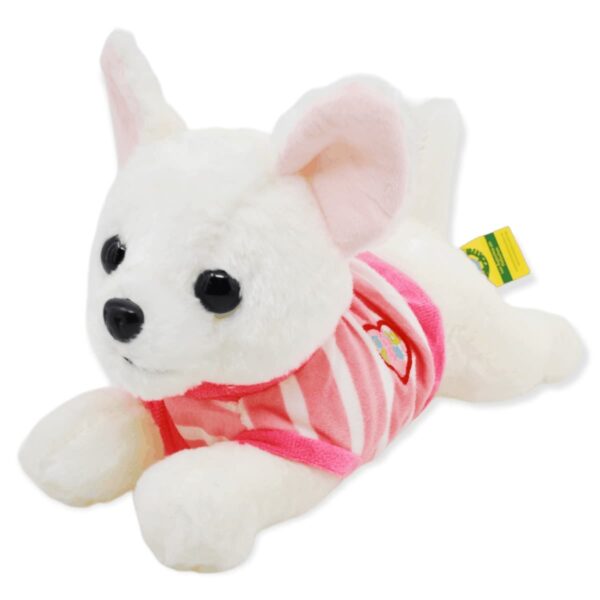 perro chihuahua de peluche rosa