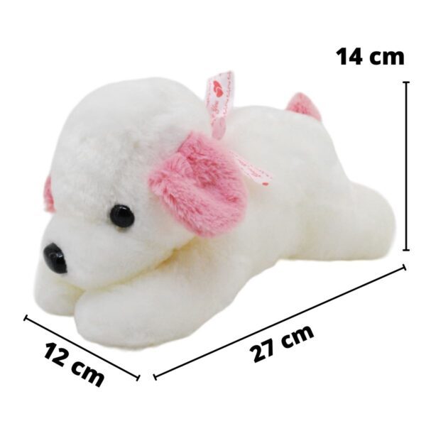 perro de peluche blanco 2