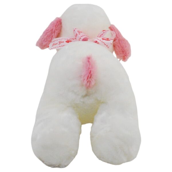 perro de peluche blanco 4