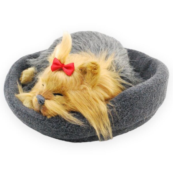 perro de peluche yorkie dormido 3