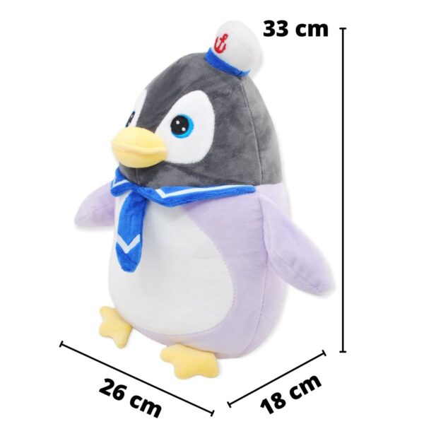 pinguino capitan de peluche 2