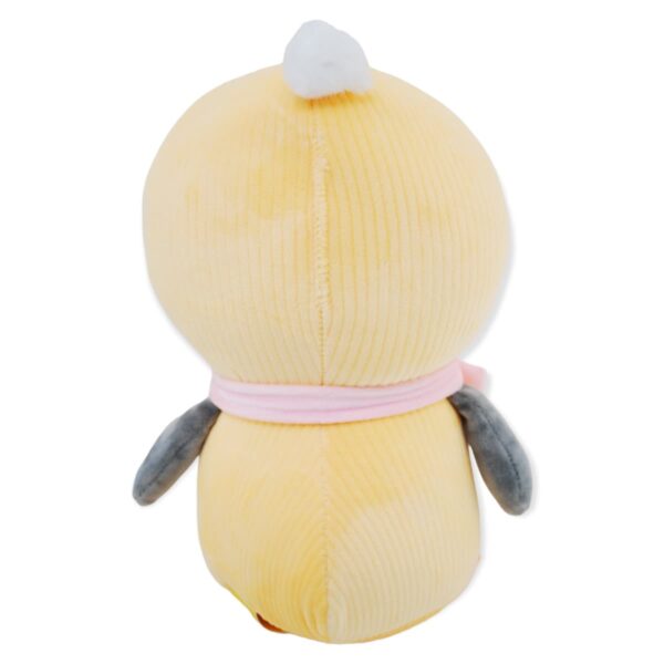 pinguino de peluche amariilo con bufanda 4