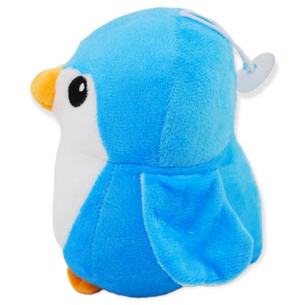 pinguino de peluche azul 19 cm 3