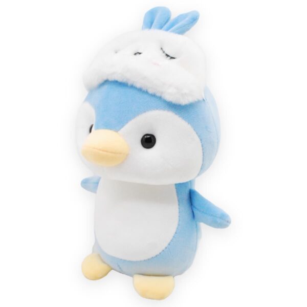 pinguino de peluche azul 24 cm 2