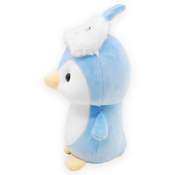 pinguino de peluche azul 24 cm 3