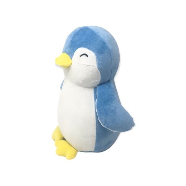 pinguino de peluche azul 29 cm altura 2