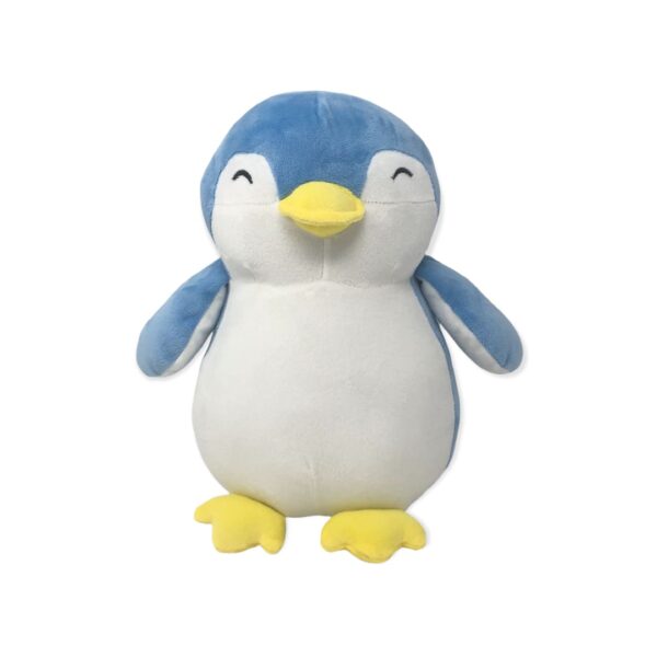 pinguino de peluche azul 29 cm altura