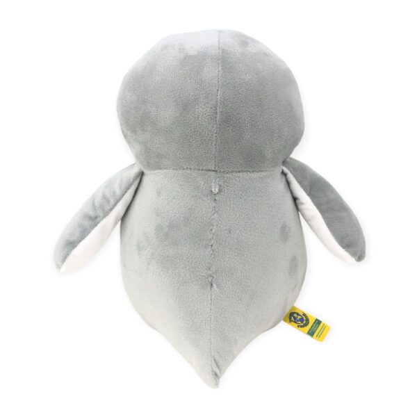 pinguino de peluche color gris 3