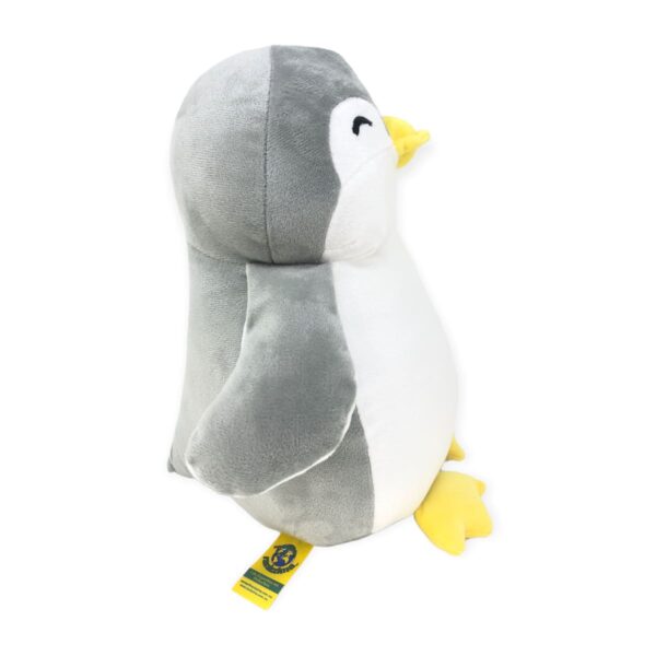 pinguino de peluche color gris 4