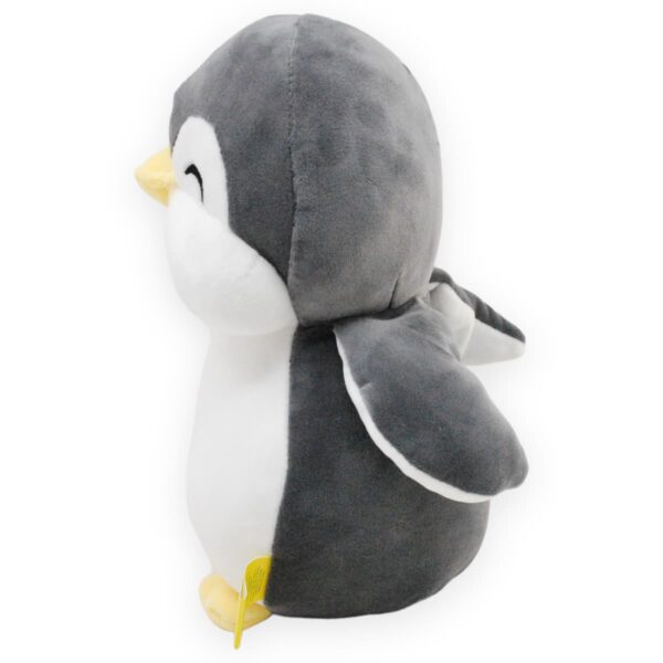 pinguino de peluche gris 3