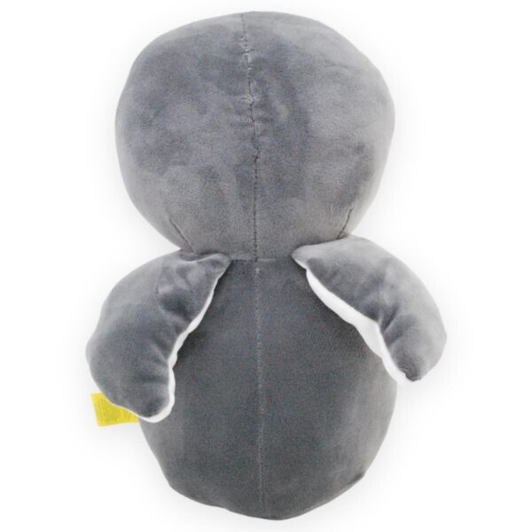 pinguino de peluche gris 4