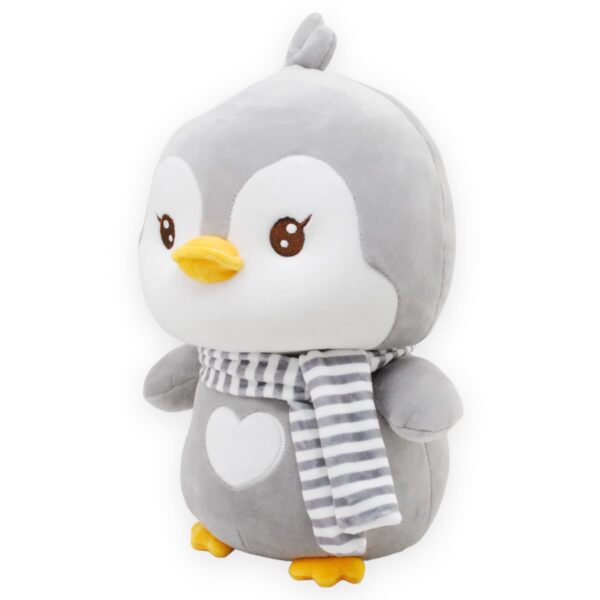 pinguino de peluche gris budanfa gris 2