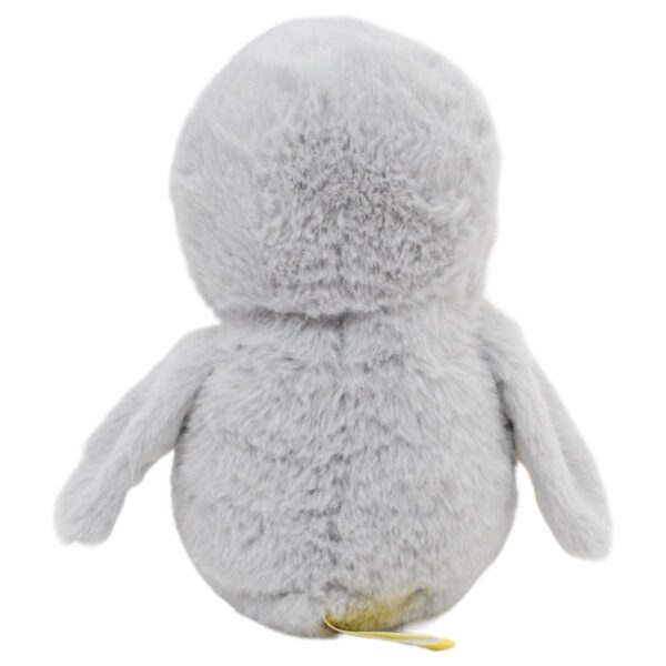 pinguino de peluche gris ojos grandes 4