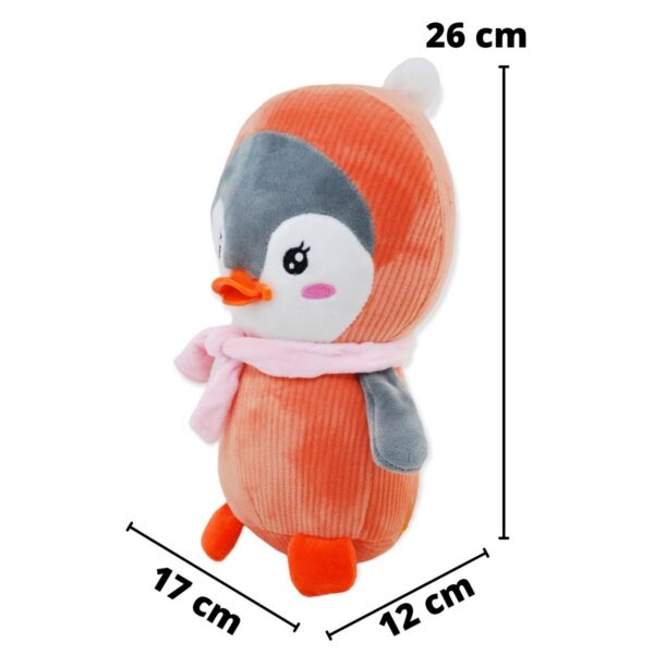 pinguino de peluche naranja 2