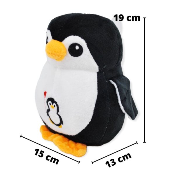 pinguino de peluche negro 2