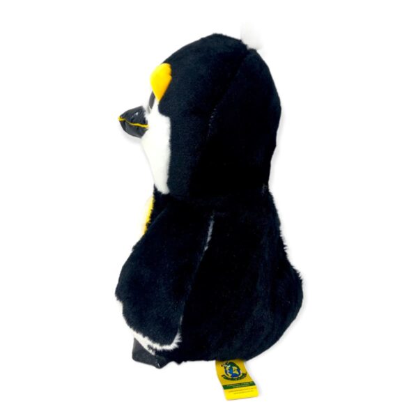 pinguino de peluche negro 27 cm 3