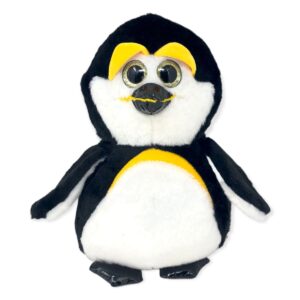 pinguino de peluche negro 27 cm