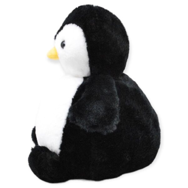 pinguino de peluche negro gordito 3