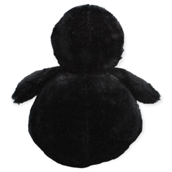 pinguino de peluche negro gordito 4