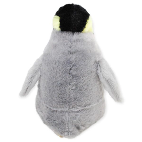 pinguino de peluche realista gris 4