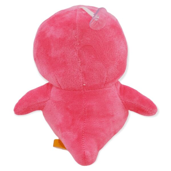 pinguino de peluche rosa 19 cm 4