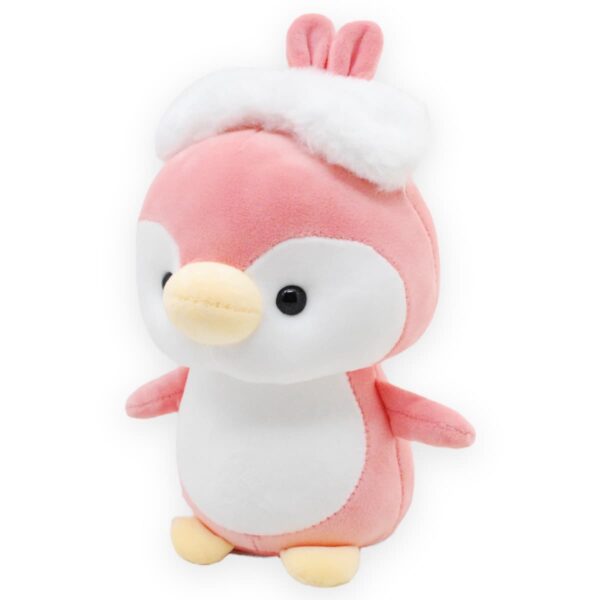 pinguino de peluche rosa 2