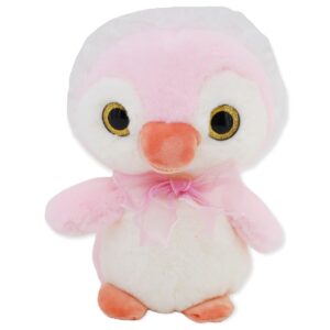 pinguino de peluche rosa 24 cm