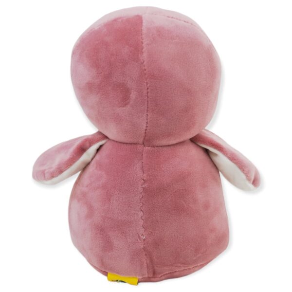 pinguino de peluche rosa i love you 4