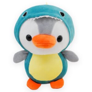 pinguino dinosaurio de peluche