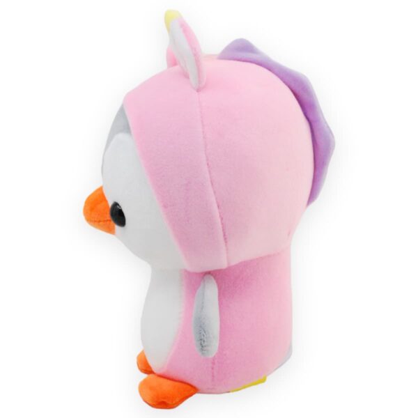 pinguino unicornio peluche rosa 3