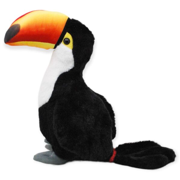 tucan de peluche 30 cm 2