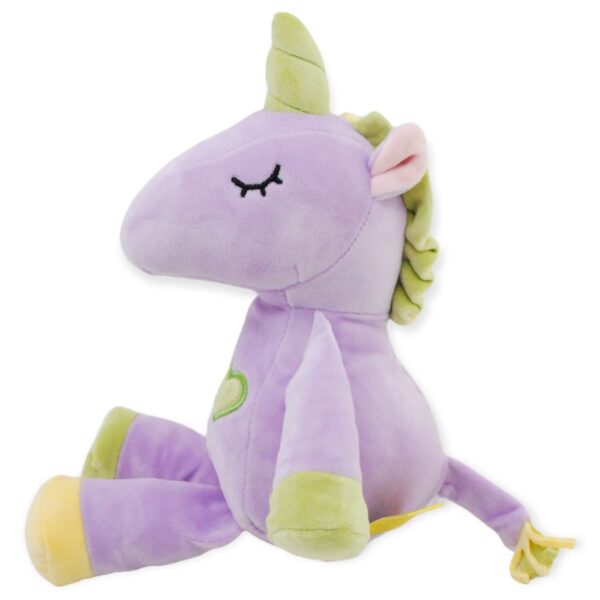 unicorni de peluche morado 3