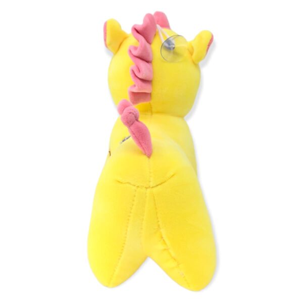 unicornio de peluche amarillo 3