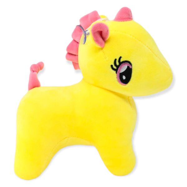 unicornio de peluche amarillo 4