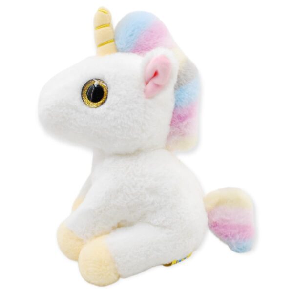 unicornio de peluche blanco 3