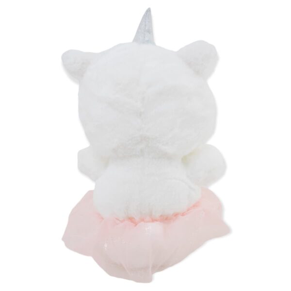 unicornio de peluche blanco kawaii 4