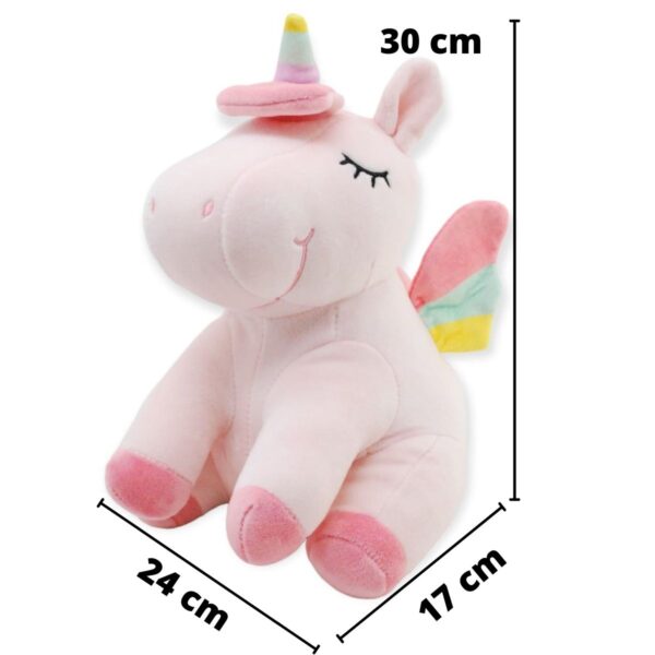 unicornio de peluche colorido 2