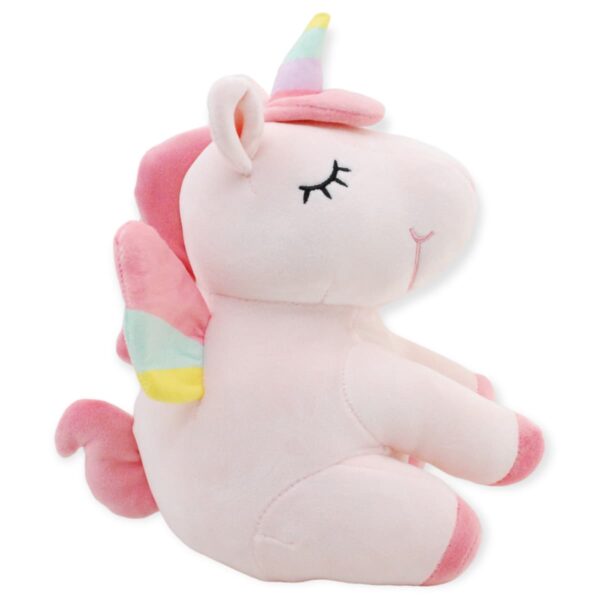 unicornio de peluche colorido 4