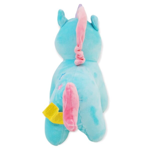 unicornio de peluche con estrellas azul 3