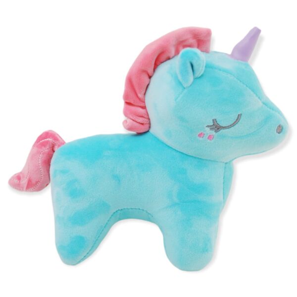 unicornio de peluche con estrellas azul 4