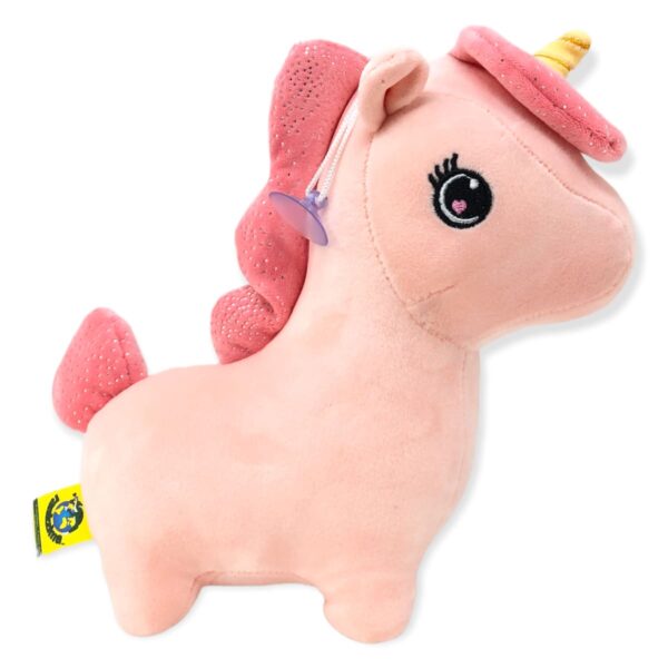 unicornio de peluche rosa 25 cm altura 4