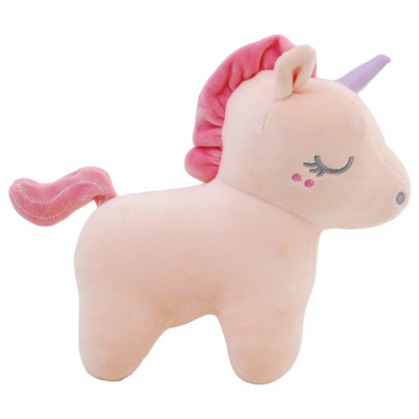 unicornio de peluche rosa con estrellas 4